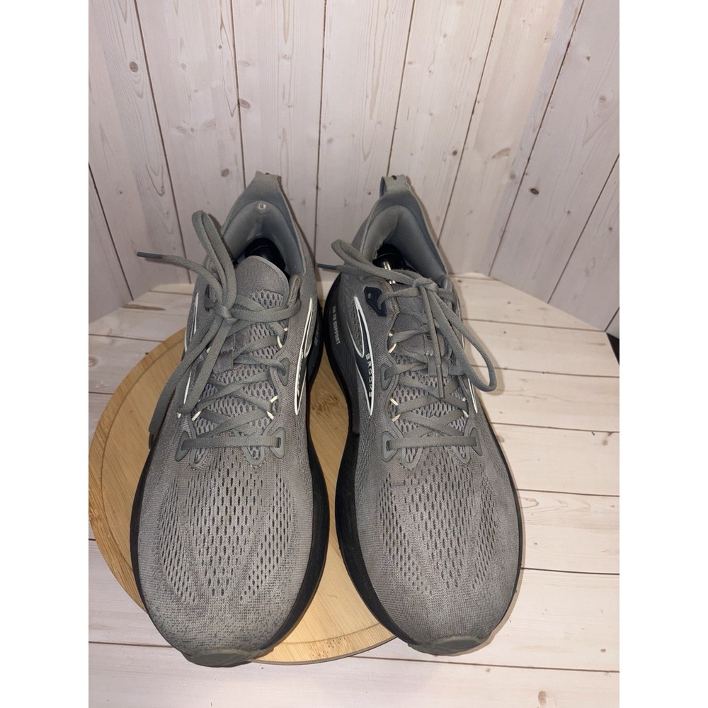 Brooks Mens GLYCERIN 22 GTS Gray Black Running Sneakers US 11.5 - Picture 5 of 10